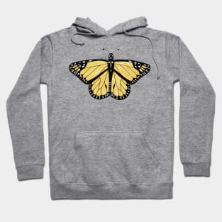 Yellow Butterfly Hoodie